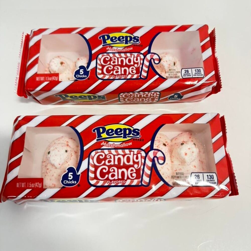 Bundle of Peeps Marshmallow Candy Cane Candy